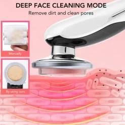 7 in 1 Face Lift Devices RF Microcurrent Skin Rejuvenation Facial Massager Light Therapy Anti Aging Wrinkle Beauty Apparatus
