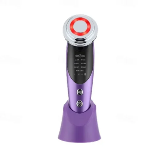 7 in 1 Facial Lifting Device EMS Radiofrequency Micro Current Rejuvenation Facial Massager Light Therapy Anti-aging Anti-wrinkle Beauty Instrument