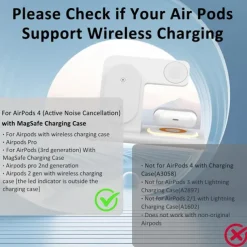 3 in 1 Foldable Charging Station for Apple Products,Fast Wireless Charger Travel Dock Adapter for iPhone 16/15/14/13/12/11/X/XS,for iWatch 10/9/8/7/Ultra2/Ultra/SE,for AirPods 4/3/2/Pro/2