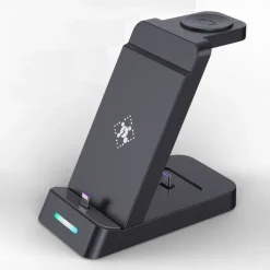 3 In 1 Multifunctional Wireless Charger Charging Station For iPhone/iWatch/AirPods Samsung Ultra Galaxy Watch Buds