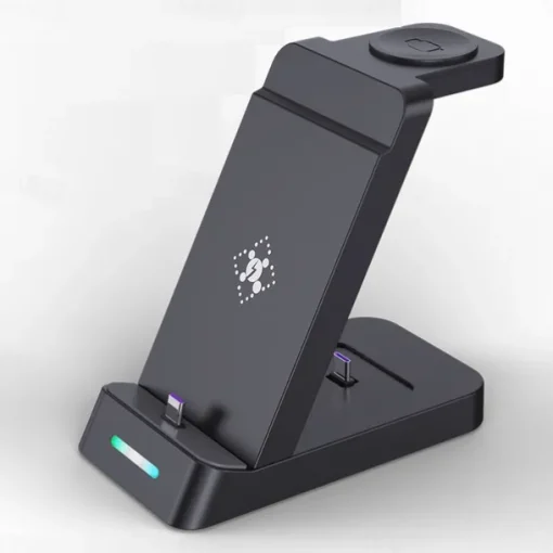 3 In 1 Multifunctional Wireless Charger Charging Station For iPhone/iWatch/AirPods Samsung Ultra Galaxy Watch Buds