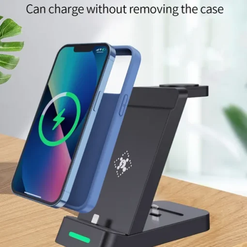 3 In 1 Multifunctional Wireless Charger Charging Station For iPhone/iWatch/AirPods Samsung Ultra Galaxy Watch Buds
