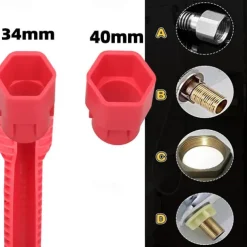 8 in 1 Sink Wrench Multi-Munction Water Pipe Faucet Wrench Repair Tool, Non-slip Kitchen Bathroom Faucet And Sink Installer, Wrench Tool For Repairing Plumbing