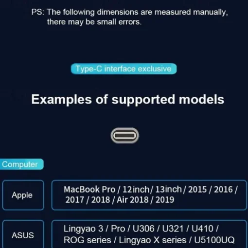 13 IN 1 USB C HUB Adapter with Wireless Charging USB C To HDMI 3.5mm Jack Audio SD TF HDMI VGA RJ45 USB3.0 Docking Station for MacbookPRO