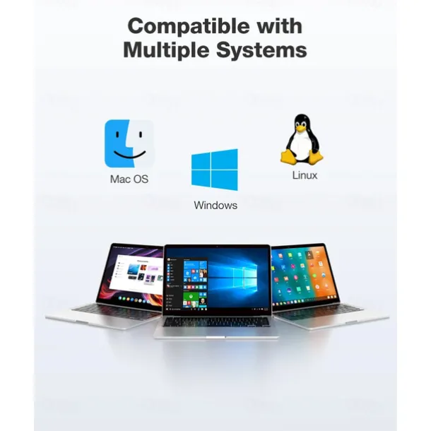 10 in 1 USB Hubs with HD 4K@30Hz USB3.0 USB2.0 Type-C 2.0 RJ45 Ethernet 100W PD Charging SD TF Card Slots Docking Station