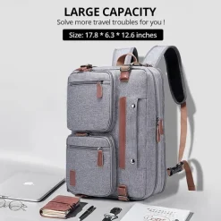 15.6 Inch And 17.3 Inch 3 In 1 Computer Laptop Carry Bag Office Designer Waterproof Business Laptop Briefcase Bag 1pc