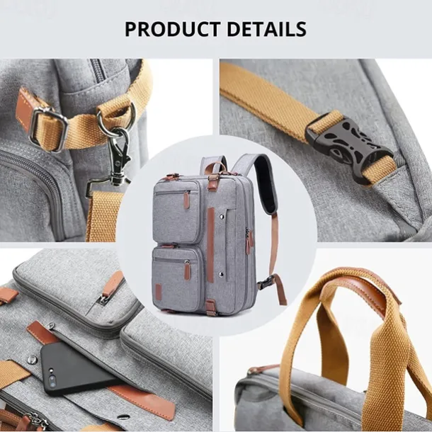 15.6 Inch And 17.3 Inch 3 In 1 Computer Laptop Carry Bag Office Designer Waterproof Business Laptop Briefcase Bag 1pc