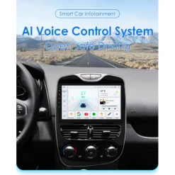 9 Inch Android 12 For Renault Clio 4 ZOE 2016-2019 Car Video Play Video Navigation stereo GPS Carplay