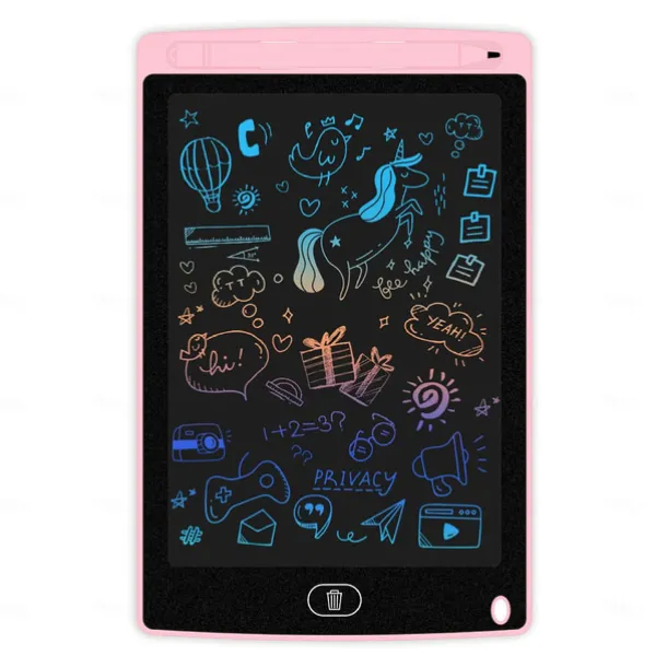 8.5/ inch color LCD Writing Board Children's Drawing board LCD Screen Writing Board Digital Graphics Drawing Tablet Board Children's education and learning