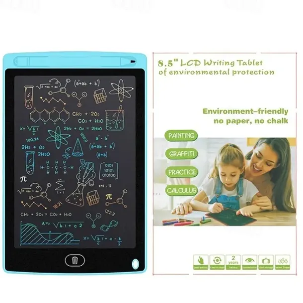 8.5/ inch color LCD Writing Board Children's Drawing board LCD Screen Writing Board Digital Graphics Drawing Tablet Board Children's education and learning