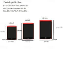 8.5/ inch color LCD Writing Board Children's Drawing board LCD Screen Writing Board Digital Graphics Drawing Tablet Board Children's education and learning