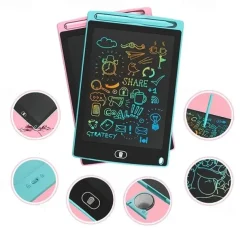 8.5/ inch color LCD Writing Board Children's Drawing board LCD Screen Writing Board Digital Graphics Drawing Tablet Board Children's education and learning