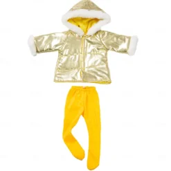 18 Inch Doll Clothes and Accessories Winter Doll Outfits Set Coat Trousers for 18 Inch Doll Girls Gifts(WITHOUT DOLL)