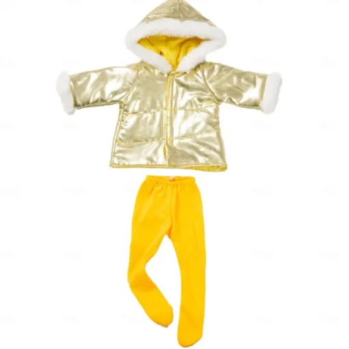 18 Inch Doll Clothes and Accessories Winter Doll Outfits Set Coat Trousers for 18 Inch Doll Girls Gifts(WITHOUT DOLL)