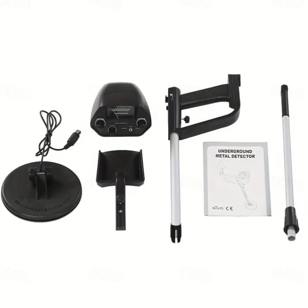 12 Inch High-Sensitivity Coil Golden Digger Deep Search Metal Detector - Adjustable Sensitivity, Advanced LCD Display, Accurate Treasure Hunter for Beginners And Professionals - Suitable for Finding L