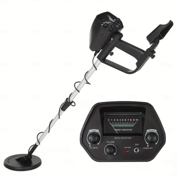 12 Inch High-Sensitivity Coil Golden Digger Deep Search Metal Detector - Adjustable Sensitivity, Advanced LCD Display, Accurate Treasure Hunter for Beginners And Professionals - Suitable for Finding L