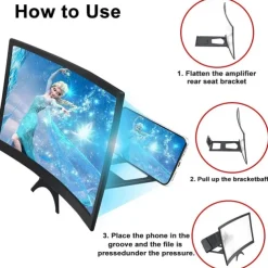14 Inch Mobile Phone Screen Amplifier Mobile Phone Extension Mirror Mobile Phone Holder