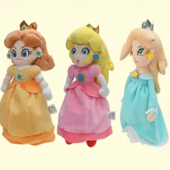 9.8 inch Princes Peach Plush Toy for Car School Dorm Room Decor Home Supplies Birthday Valentine'S Day Graduation Christmas Gifts