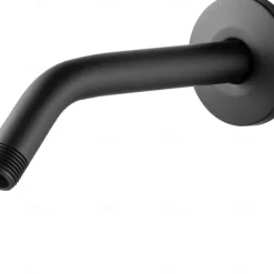 4/6 inch Rainfall Shower Head Set, 5 Mode Sprayer Showerhead with Water Filter, 360-degree Rotation High Pressure Overhead Shower Head Arm Chrome Black Silver