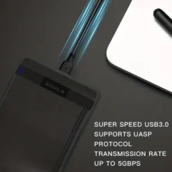 2.5 Inch SATA To USB 3.0 SSD HDD Enclosure Tool Free External Hard Disk Casing Hdd Case Hard Disk CaseOptimized For SSD Support UASP SATA III