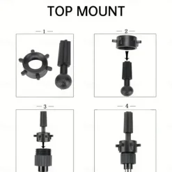 22 Inch Wig Head/ Stand Tripod with Head CanvasMannequin Head for WigsManikin Head Block SetMaking Display with Wig caps70 T &C Pins Set2 Combs2 Wig StandMni Tripod5 Hair Clips