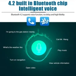5.1'' IPS Capacitive HD Touch Screen Intelligent Voice 1din Car MP5 Player Bluetooth 4.2 Autoradio Support FM AM RDS Microphone DVR 4USB Bluetooth CAM(optional)