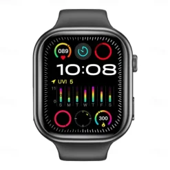 696 K01 Smart Watch 2 inch Smart Band Fitness Bracelet Bluetooth Pedometer Call Reminder Sleep Tracker Compatible with Android iOS Men Hands-Free Calls Message Reminder IPX-0 45mm Watch Case