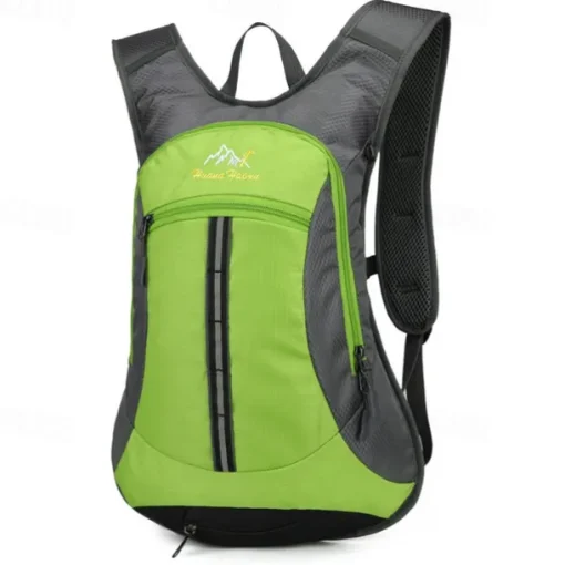 18 L Daypack Rucksack Zipper Multi Pocket Wearable Durable Outdoor Hiking Camping Military Nylon Black Red Blue