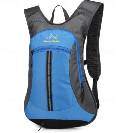 18 L Daypack Rucksack Zipper Multi Pocket Wearable Durable Outdoor Hiking Camping Military Nylon Black Red Blue