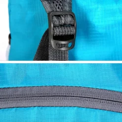 50 L Daypack Rucksack Zipper Rain Waterproof Lightweight Durable Outdoor Hiking Camping Polyester Black Red Royal Blue