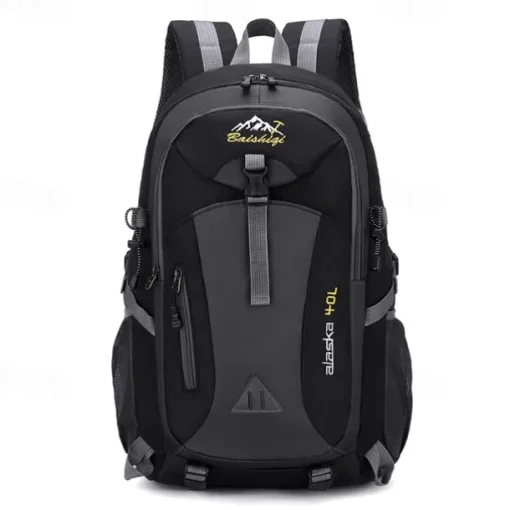 40 L Daypack Rucksack Zipper Multi Pocket Rain Waterproof Anatomic Design Wearable Durable Outdoor Hiking Camping Military Nylon Black Army Green Red