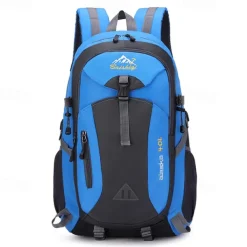 40 L Daypack Rucksack Zipper Multi Pocket Rain Waterproof Anatomic Design Wearable Durable Outdoor Hiking Camping Military Nylon Black Army Green Red