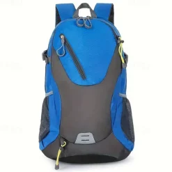 40 L Daypack Rucksack Zipper Multi Pocket Wearable Durable Outdoor Hiking Camping Military Nylon Black Pink Red