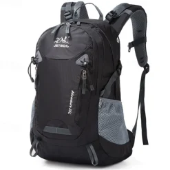 35 L Daypack Rucksack Zipper Multi Pocket Anatomic Design Wearable Durable Outdoor Hiking Camping Military Nylon Black Blue Purple