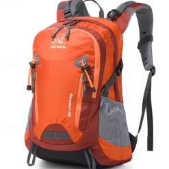 35 L Daypack Rucksack Zipper Multi Pocket Anatomic Design Wearable Durable Outdoor Hiking Camping Military Nylon Black Blue Purple