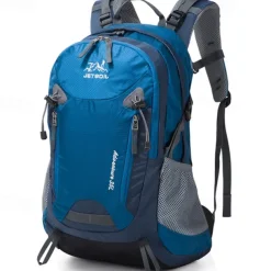 35 L Daypack Rucksack Zipper Multi Pocket Anatomic Design Wearable Durable Outdoor Hiking Camping Military Nylon Black Blue Purple