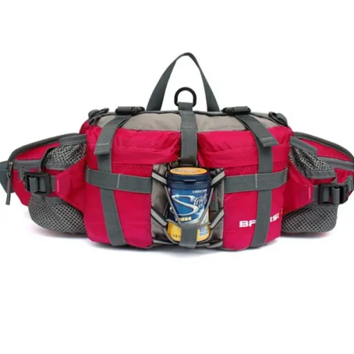 6 L Fanny Pack Waist Bag / Waist pack Hiking Backpack Waterproof Rain Waterproof Quick Dry Water Bottle Pocket Multifunctional Outdoor Camping / Hiking Hunting Fishing Climbing Terylene Black Army