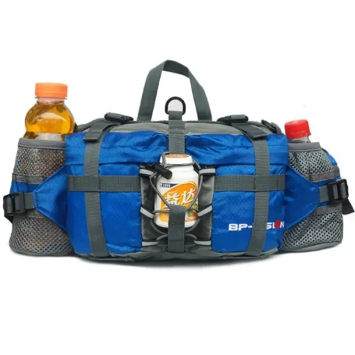 6 L Fanny Pack Waist Bag / Waist pack Hiking Backpack Waterproof Rain Waterproof Quick Dry Water Bottle Pocket Multifunctional Outdoor Camping / Hiking Hunting Fishing Climbing Terylene Black Army