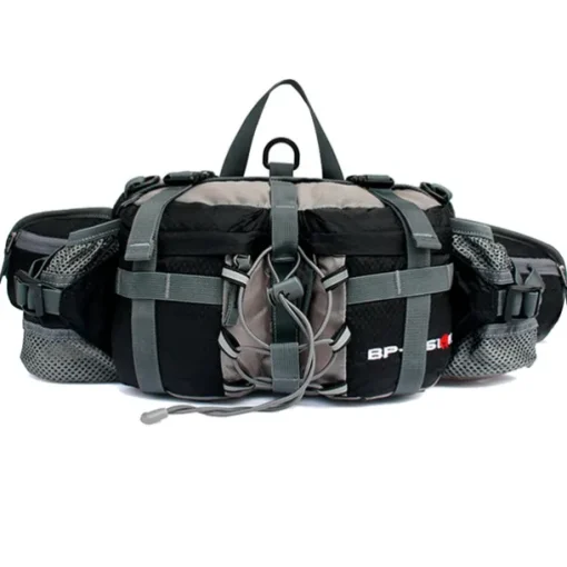 6 L Fanny Pack Waist Bag / Waist pack Hiking Backpack Waterproof Rain Waterproof Quick Dry Water Bottle Pocket Multifunctional Outdoor Camping / Hiking Hunting Fishing Climbing Terylene Black Army