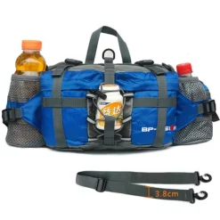 6 L Fanny Pack Waist Bag / Waist pack Hiking Backpack Waterproof Rain Waterproof Quick Dry Water Bottle Pocket Multifunctional Outdoor Camping / Hiking Hunting Fishing Climbing Terylene Black Army