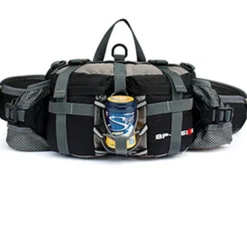 6 L Fanny Pack Waist Bag / Waist pack Hiking Backpack Waterproof Rain Waterproof Quick Dry Water Bottle Pocket Multifunctional Outdoor Camping / Hiking Hunting Fishing Climbing Terylene Black Army