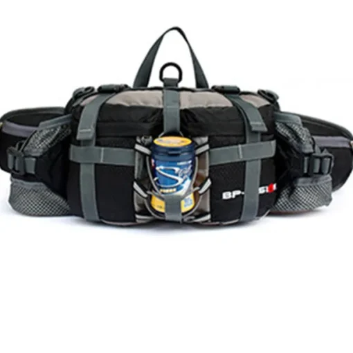 6 L Fanny Pack Waist Bag / Waist pack Hiking Backpack Waterproof Rain Waterproof Quick Dry Water Bottle Pocket Multifunctional Outdoor Camping / Hiking Hunting Fishing Climbing Terylene Black Army