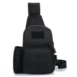 20 L Hiking Sling Backpack Rain Waterproof Fast Dry Breathable Outdoor Fishing Hiking Camping Oxford Forest Green Black White