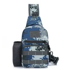 20 L Hiking Sling Backpack Rain Waterproof Fast Dry Breathable Outdoor Fishing Hiking Camping Oxford Forest Green Black White