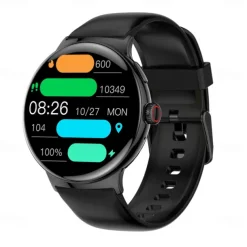 696 LA99 Smart Watch 1.43 inch Smartwatch Fitness Running Watch Bluetooth ECG+PPG Pedometer Call Reminder Compatible with Android iOS Women Men Hands-Free Calls Message Reminder IP 67 46mm Watch Case