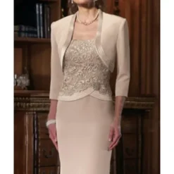 3/4 Length Sleeve Shrugs Satin Wedding / Party / Evening Women's Wrap With Split Joint