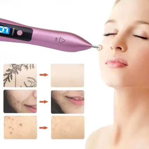 9 Level LCD Face Skin Dark Spot Remover Mole Tattoo Removal Laser Plasma Pen Machine Facial Freckle Tag Wart Removal Beauty Care