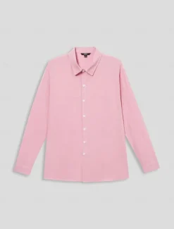 10% Linen Basic Men's Shirt Linen Shirt Black White Pink Long Sleeve Plain Lapel Spring & Summer Hawaiian Holiday Clothing Apparel