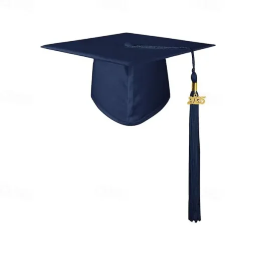 2025 Matte Graduation Cap with 2025 Tassel for Adults High School and Bachelor Master