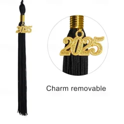 2025 Matte Graduation Cap with 2025 Tassel for Adults High School and Bachelor Master